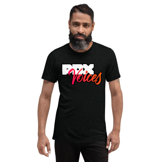 PDX Voices - Printed Super Soft Triblend Short sleeve t-shirt