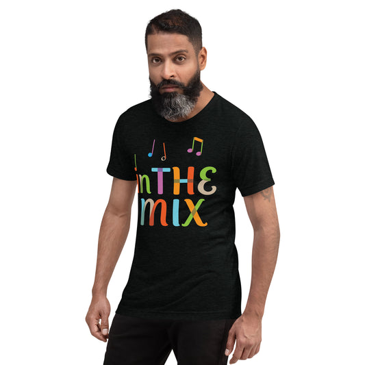 In the Mix - Printed Super Soft Triblend Short sleeve t-shirt