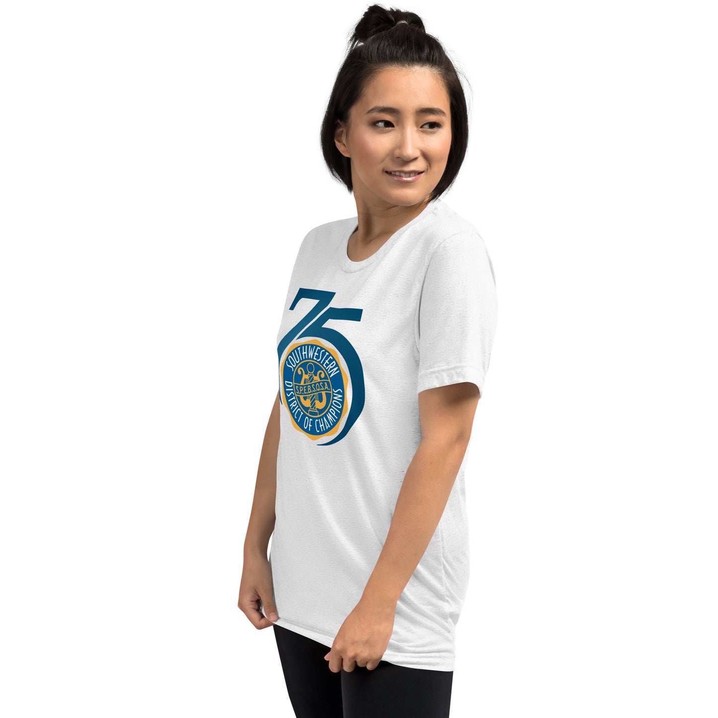 SWD - 75th Anniversary Printed Super Soft - Triblend Short sleeve t-shirt