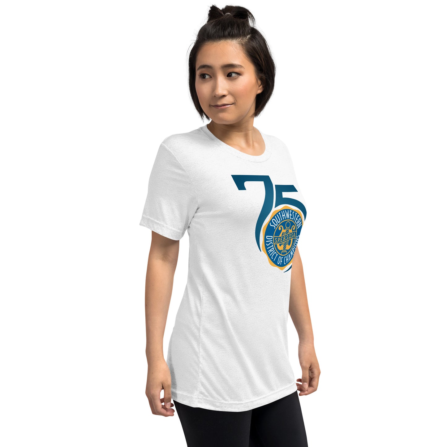 SWD - 75th Anniversary Printed Super Soft - Triblend Short sleeve t-shirt