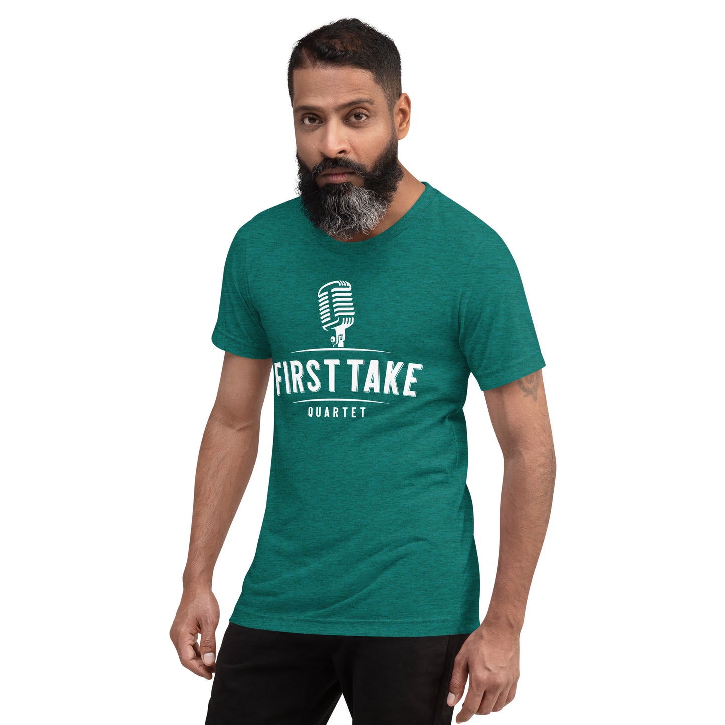 First Take - Printed Super Soft Triblend Short sleeve t-shirt