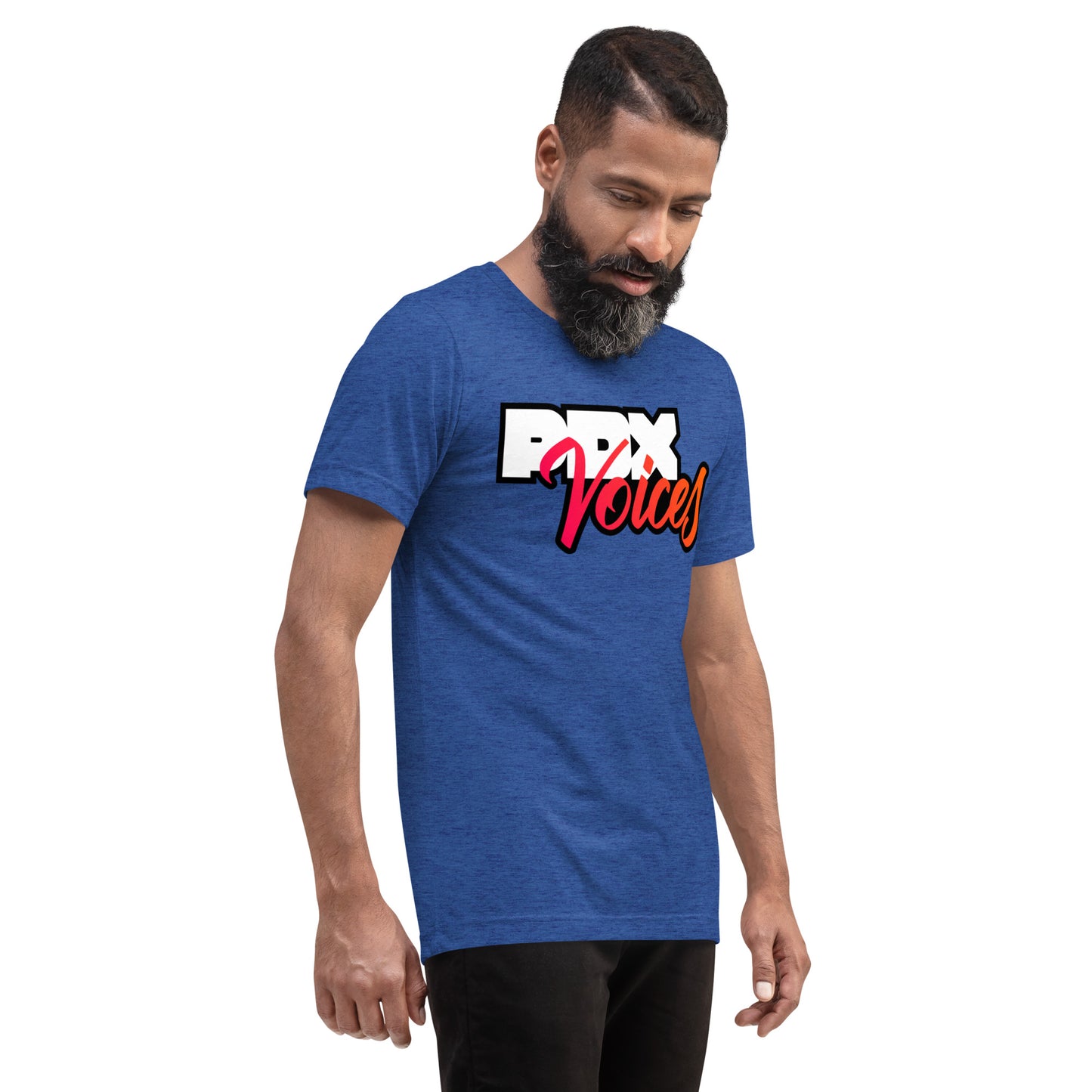 PDX Voices - Printed Super Soft Triblend Short sleeve t-shirt