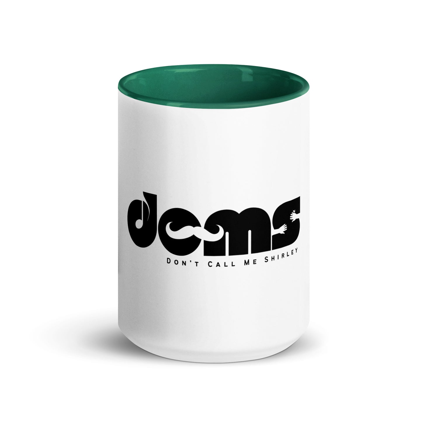 Don't call me Shirley - Printed Mug with Color Inside