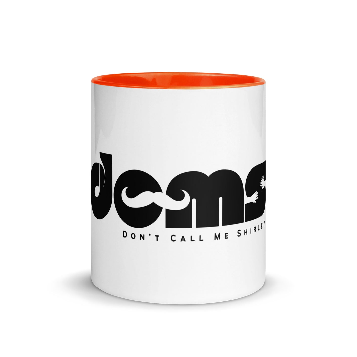 Don't call me Shirley - Printed Mug with Color Inside