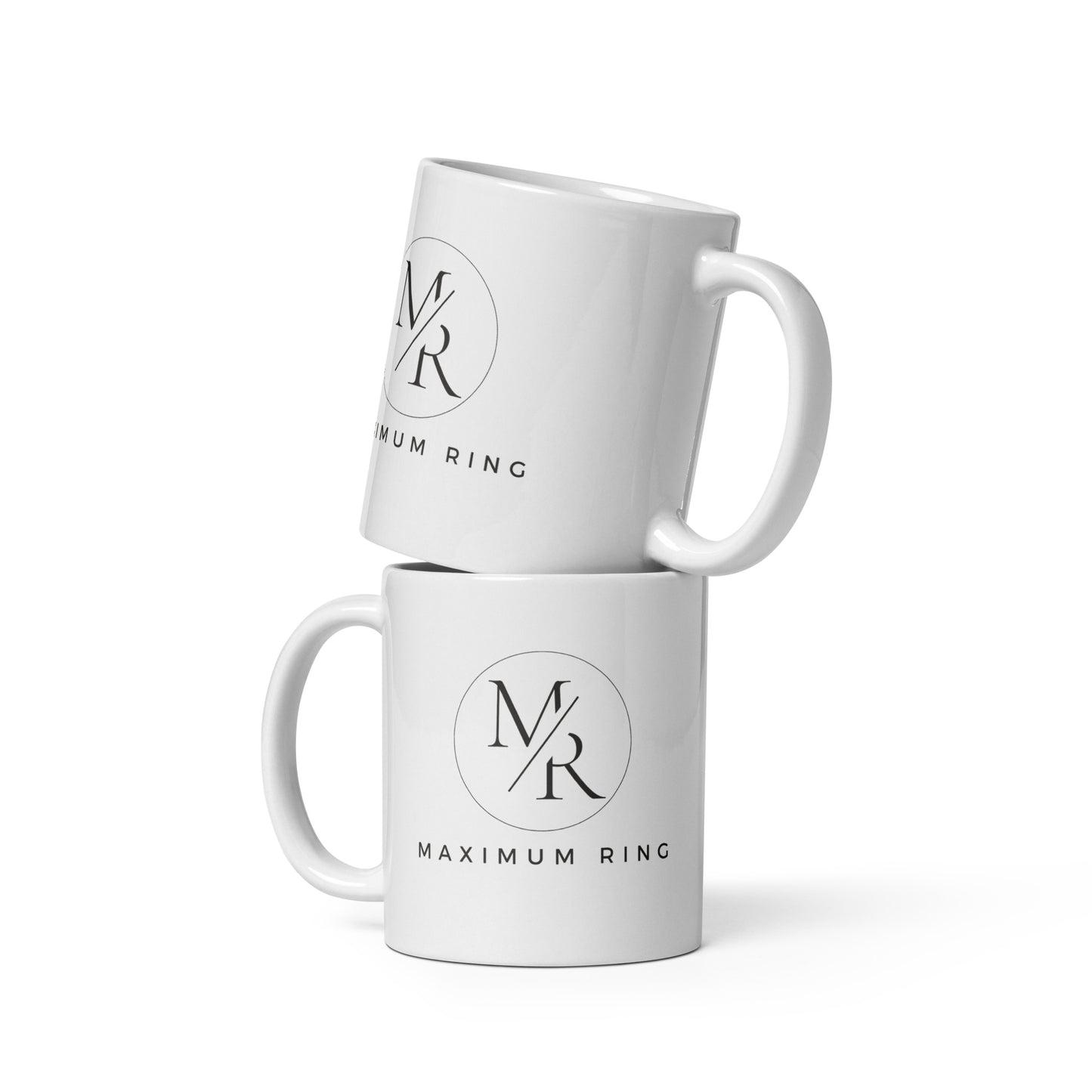 Maximum Ring - Printed White glossy mug