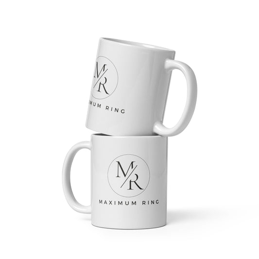 Maximum Ring - Printed White glossy mug