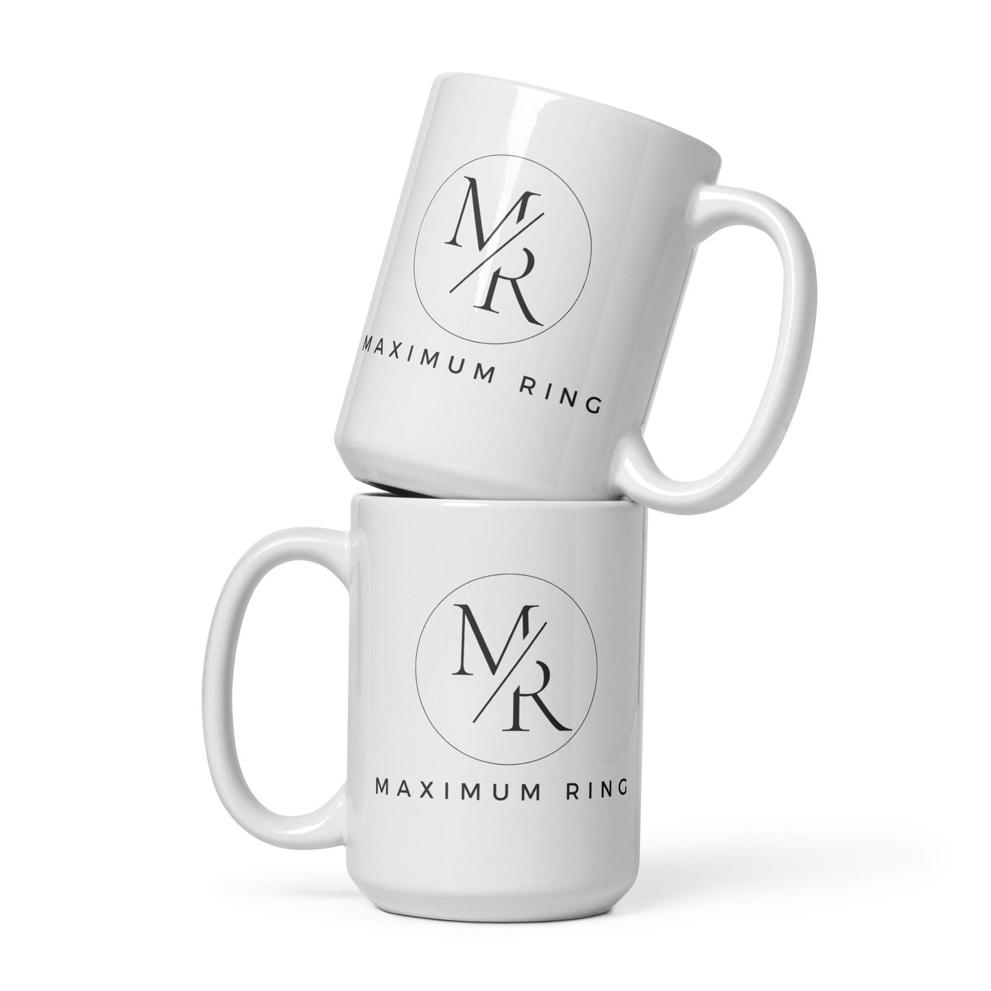 Maximum Ring - Printed White glossy mug