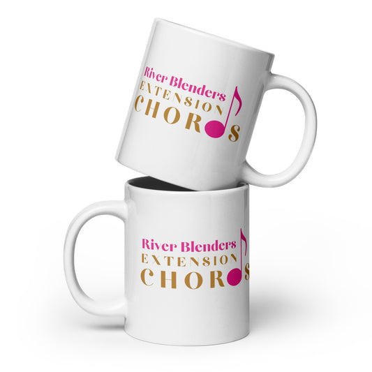 River Blenders Extension  - Double sided printed White glossy mug