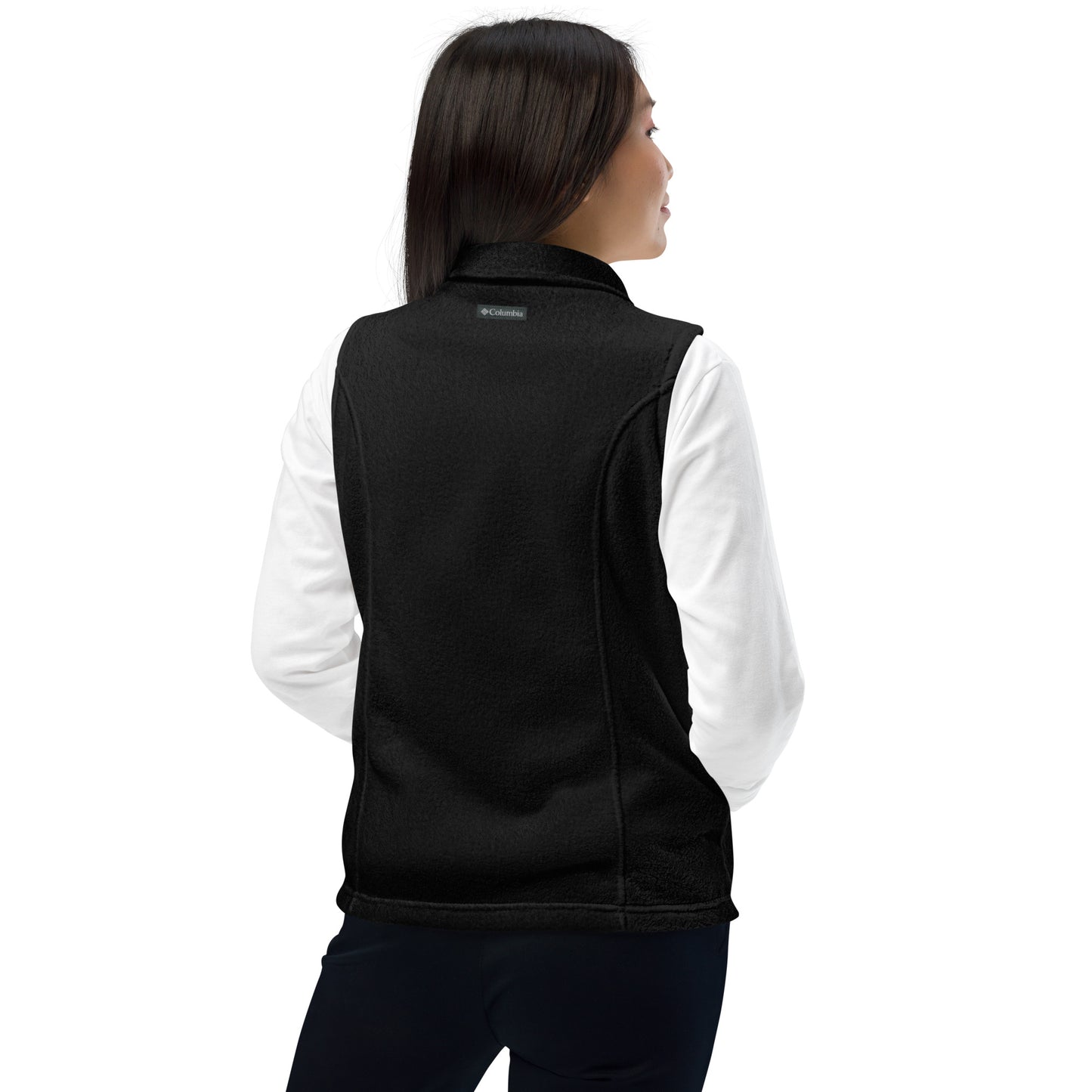 River Blenders - Embroidered Women’s Columbia fleece vest