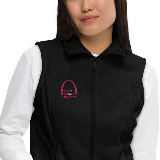 River Blenders - Embroidered Women’s Columbia fleece vest