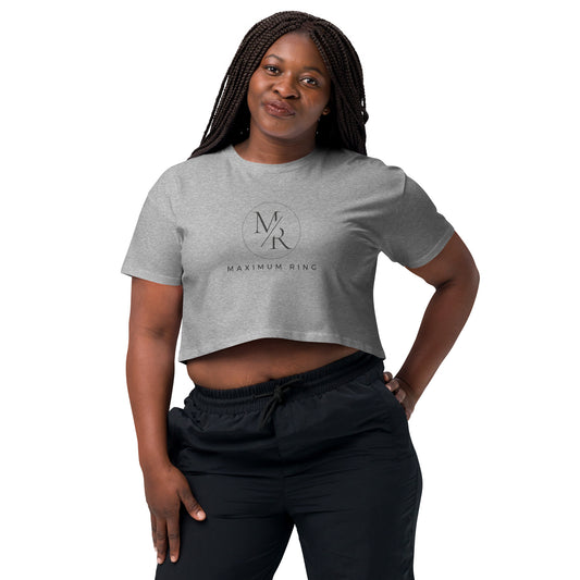 Maximum Ring - Printed Women’s crop top