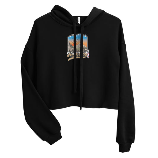 Harmony in the Hills - Crop Hoodie