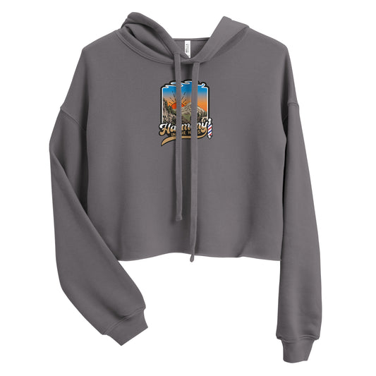 Harmony in the Hills - Crop Hoodie