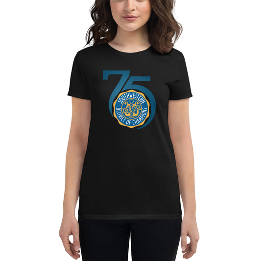 SWD - 75th Anniversary Printed Women's short sleeve t-shirt