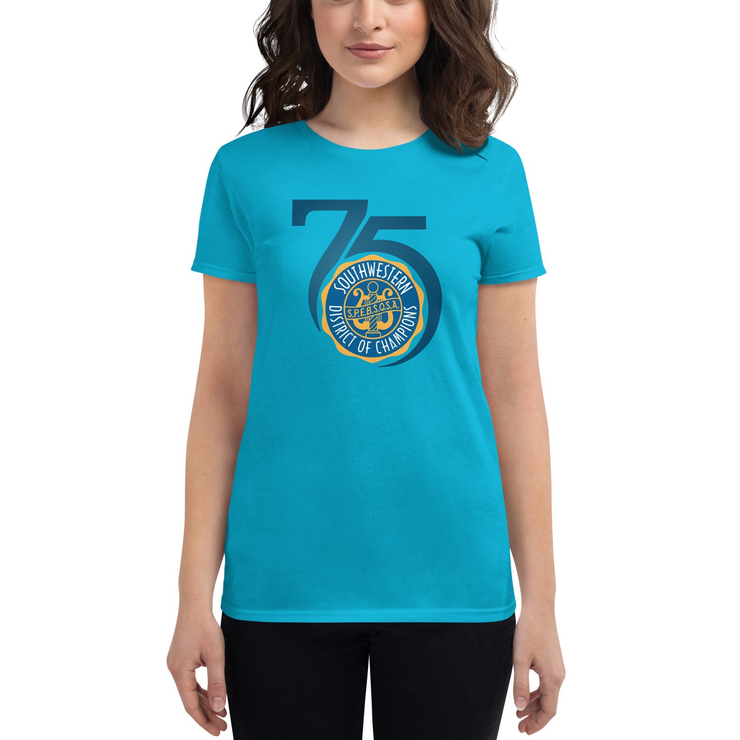 SWD - 75th Anniversary Printed Women's short sleeve t-shirt