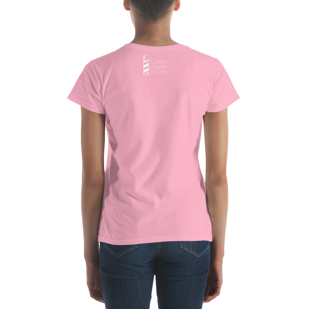 SHD Printed - fitted Women's short sleeve t-shirt