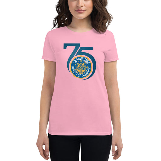 SWD - 75th Anniversary Printed Women's short sleeve t-shirt