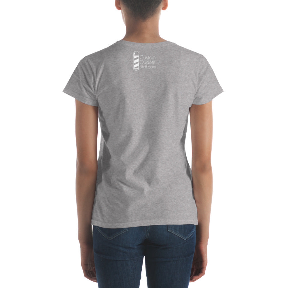 SHD Printed - fitted Women's short sleeve t-shirt