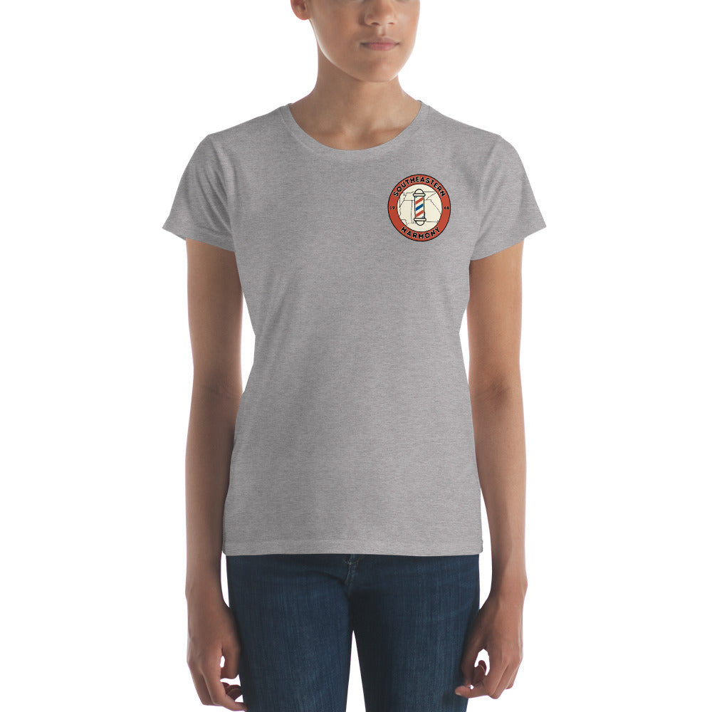 SHD Printed - fitted Women's short sleeve t-shirt