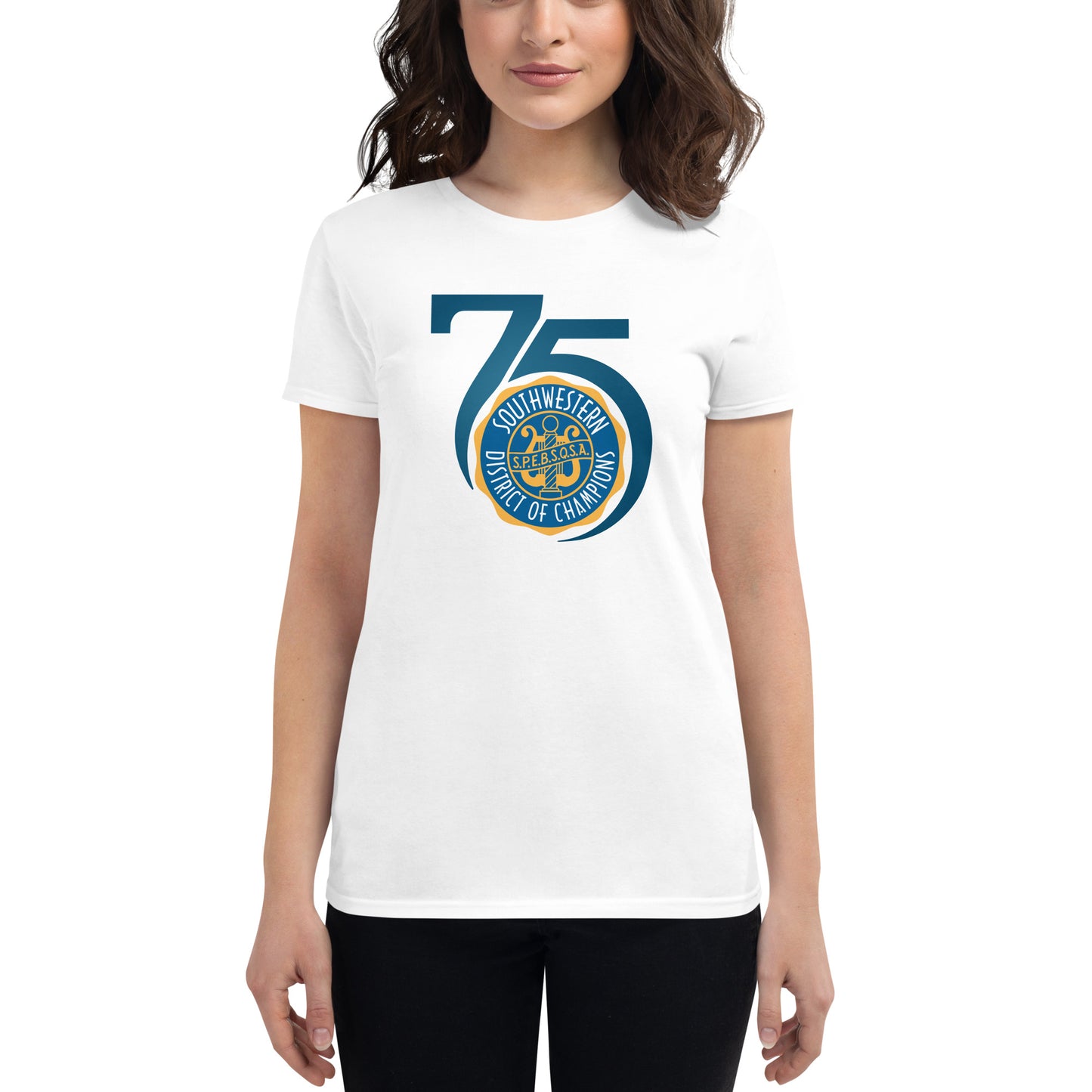 SWD - 75th Anniversary Printed Women's short sleeve t-shirt