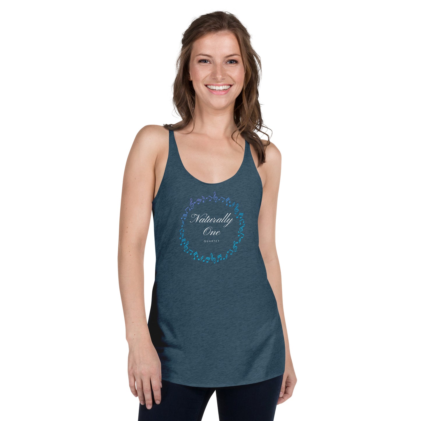 Naturally One - Printed Women's Racerback Tank