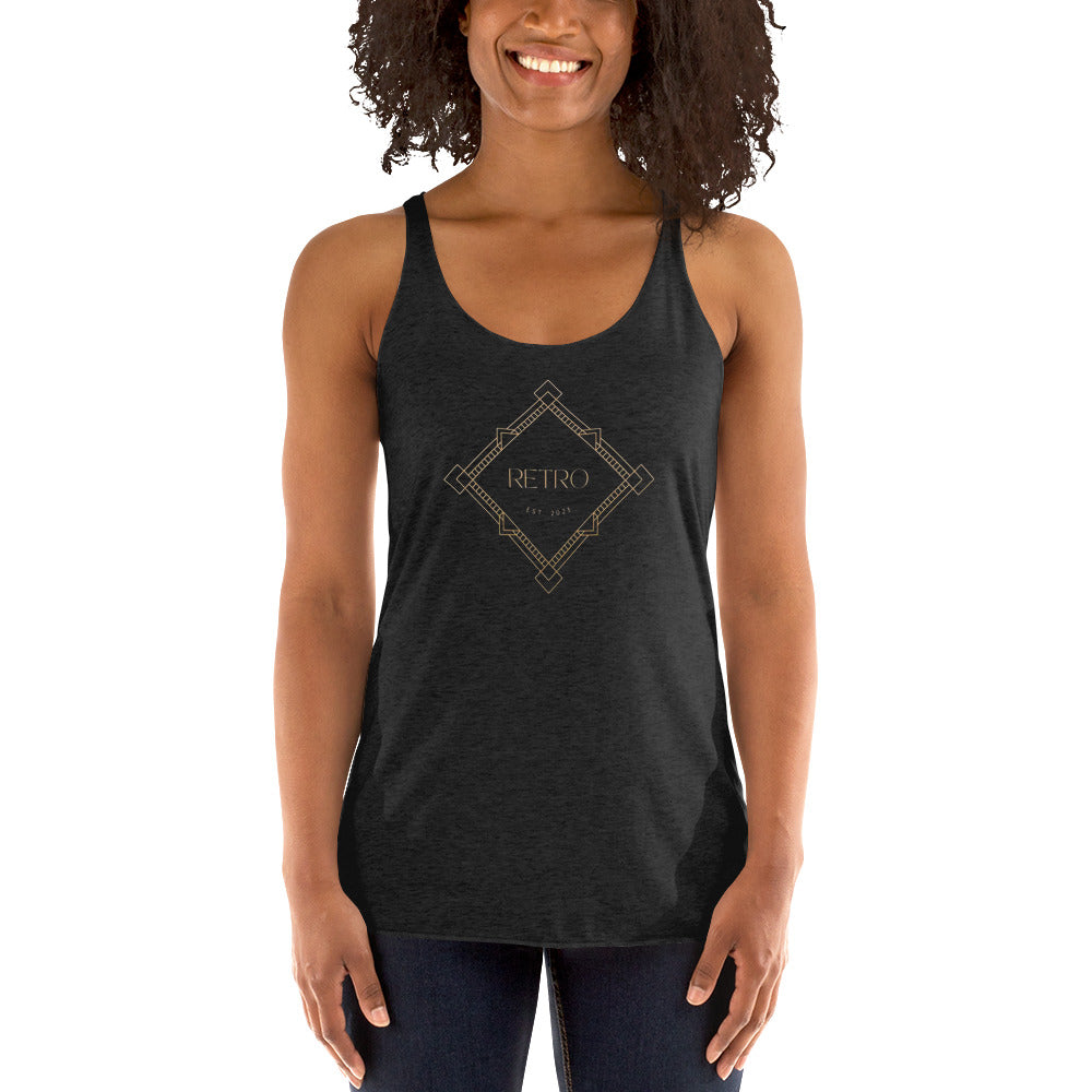 Retro - Printed Women's Racerback Tank