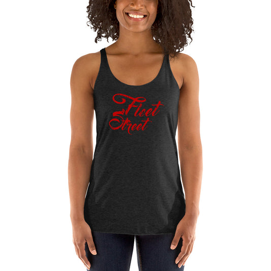 Fleet Street - Printed Women's Racerback Tank