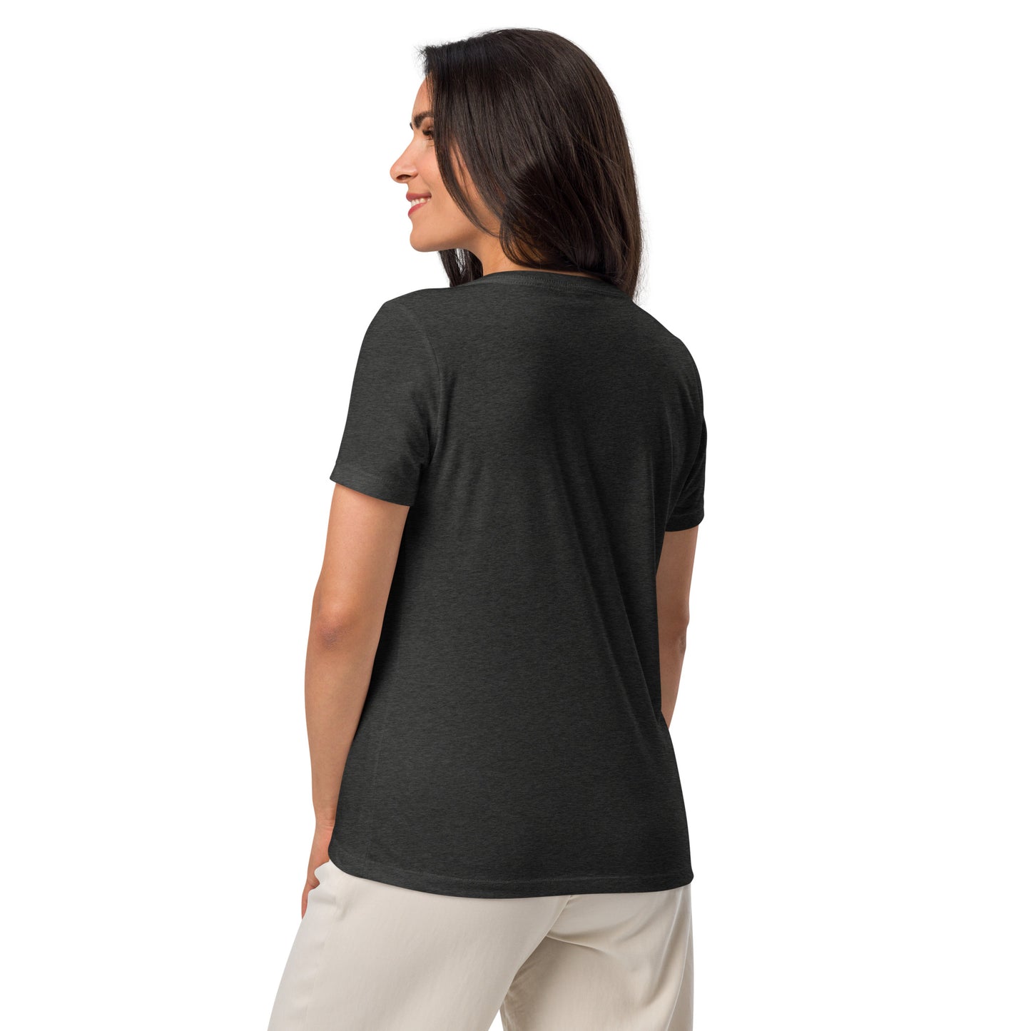 Instant Classic - Printed Women’s relaxed v-neck t-shirt