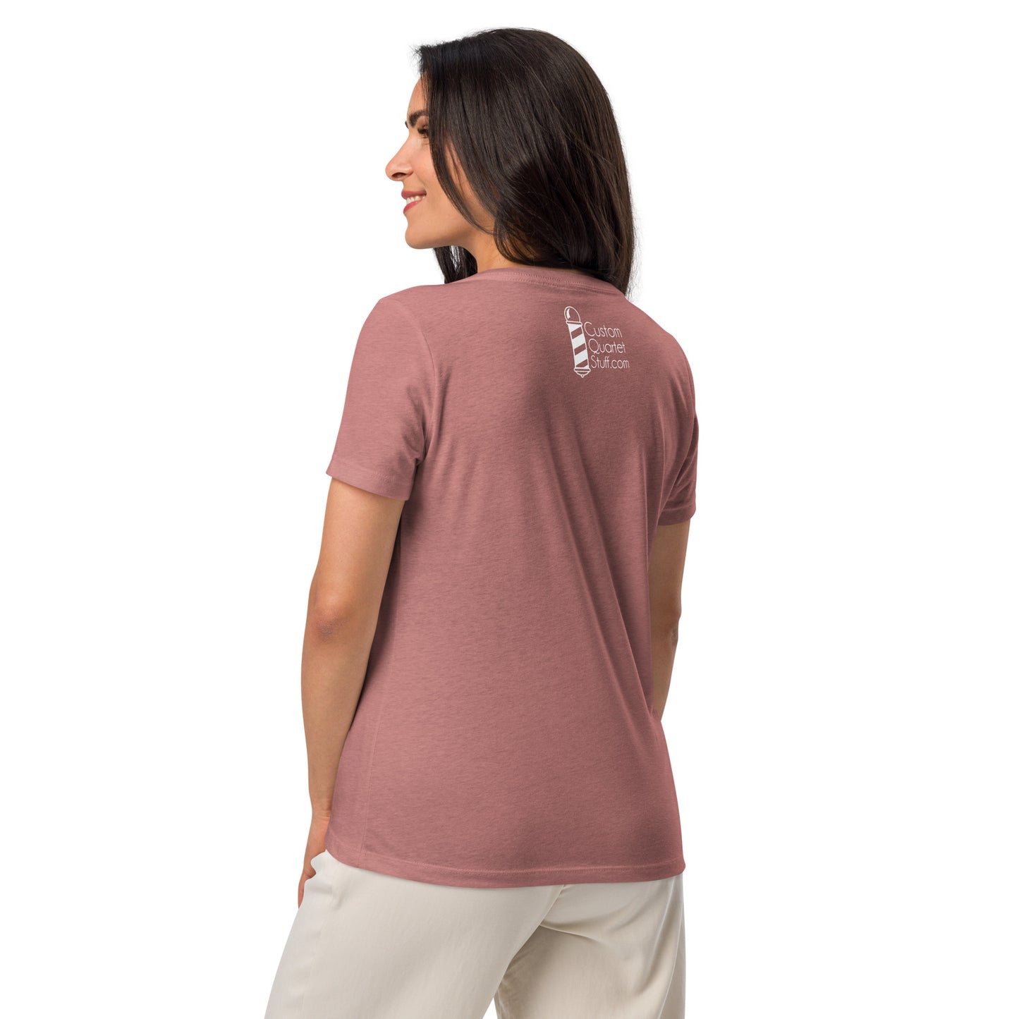 Remedy - Printed Women’s relaxed v-neck t-shirt