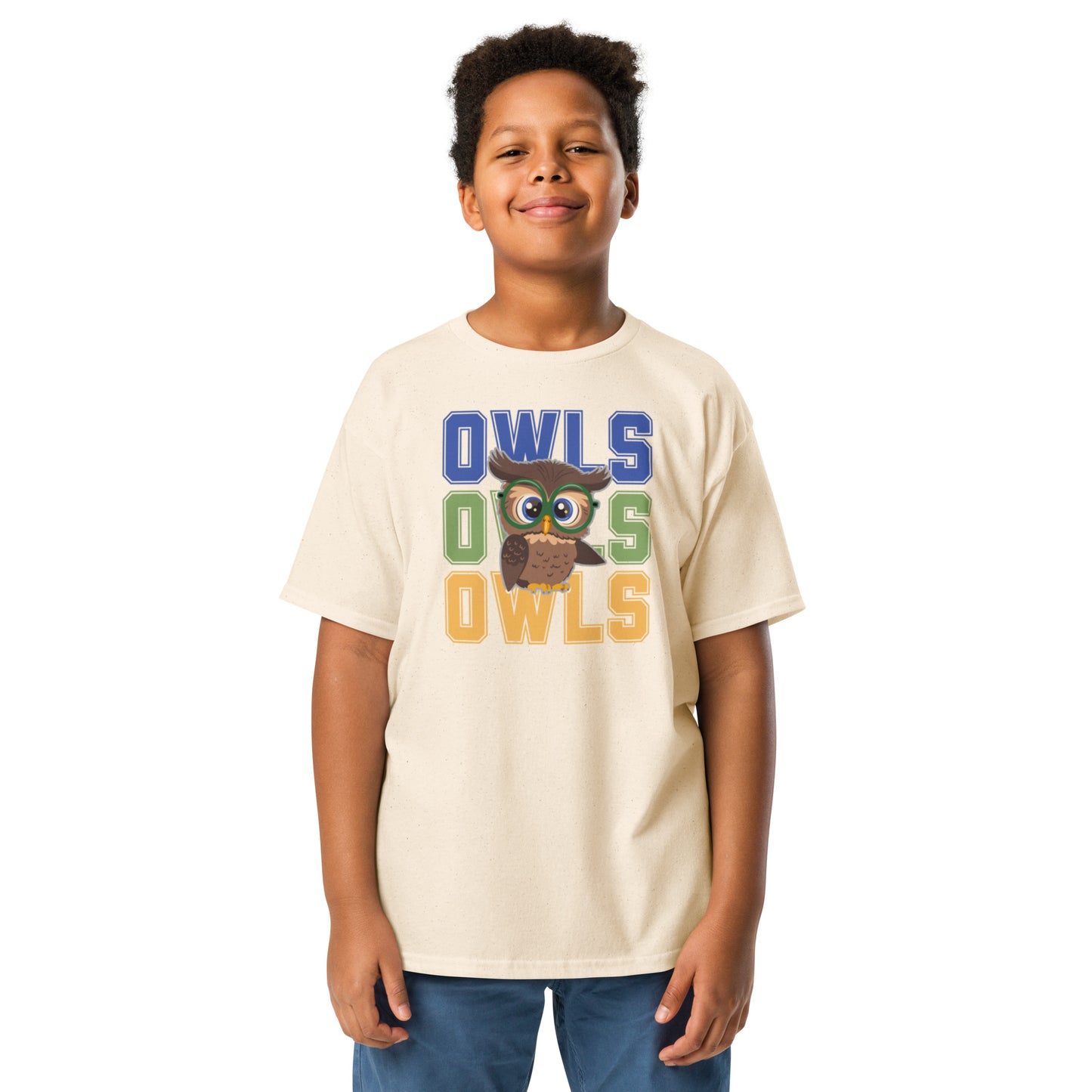 Audubon Owls - Unisex Youth classic Gildan tee