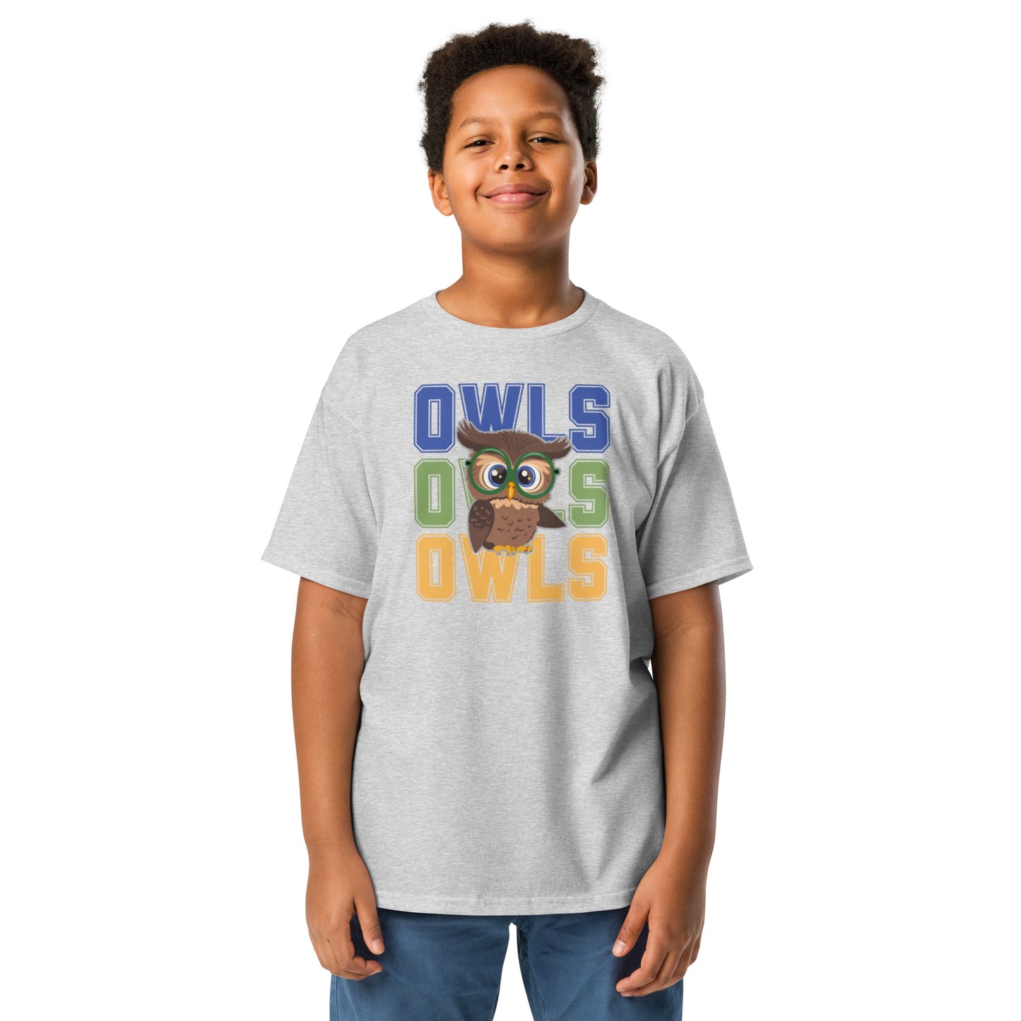 Audubon Owls - Unisex Youth classic Gildan tee