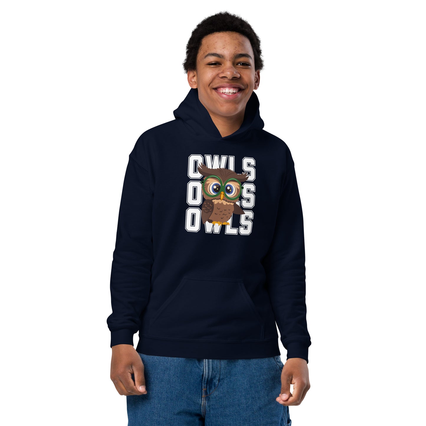 Audubon Owls - Unisex Youth heavy blend hoodie