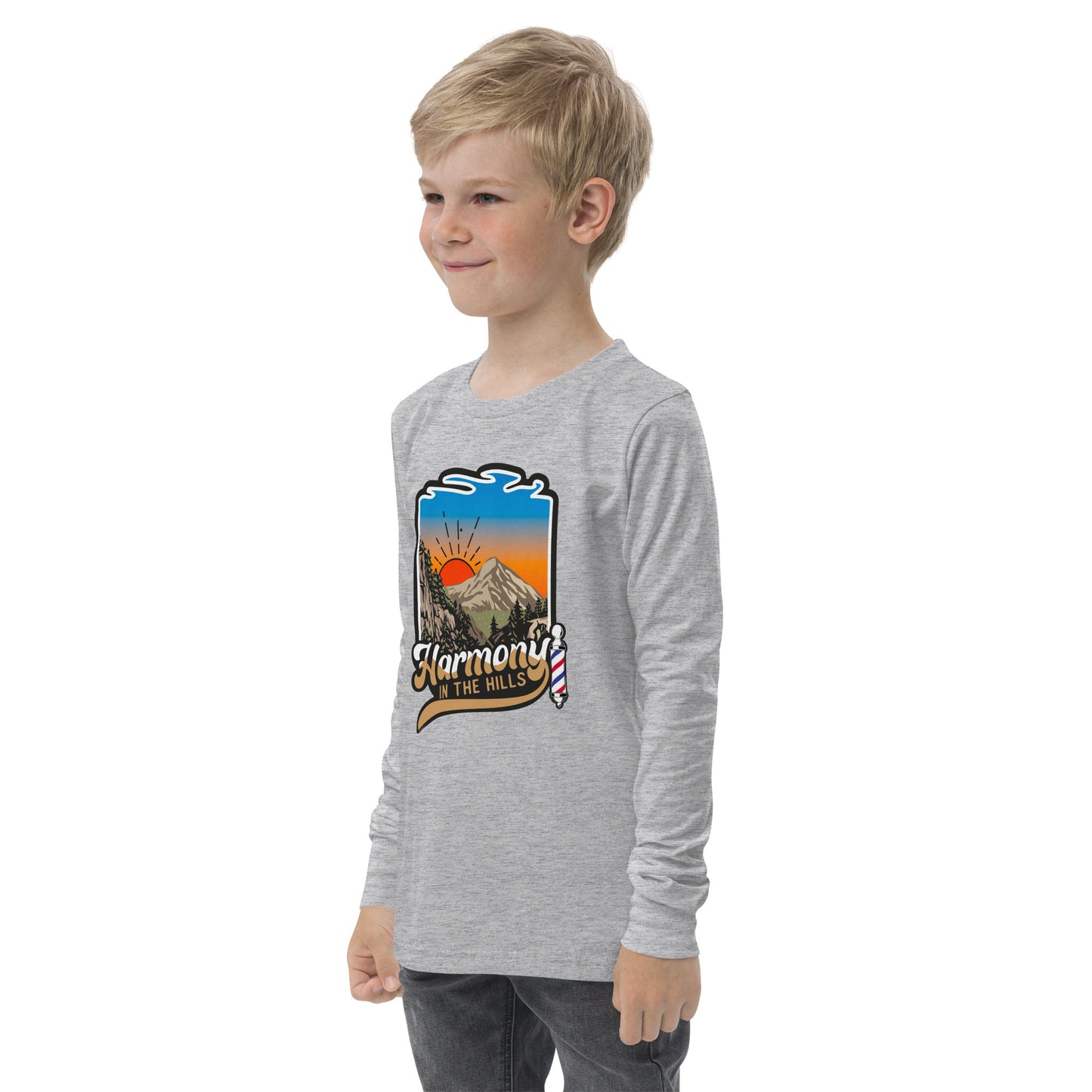 Harmony in the Hills - Printed Youth long sleeve tee