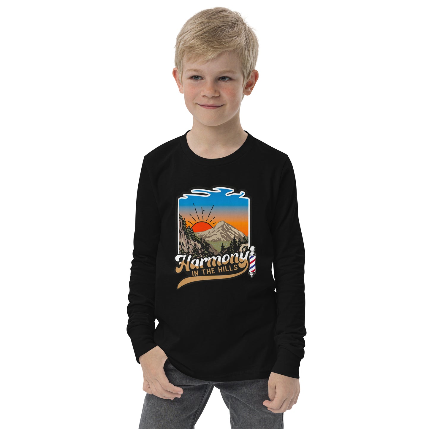 Harmony in the Hills - Printed Youth long sleeve tee