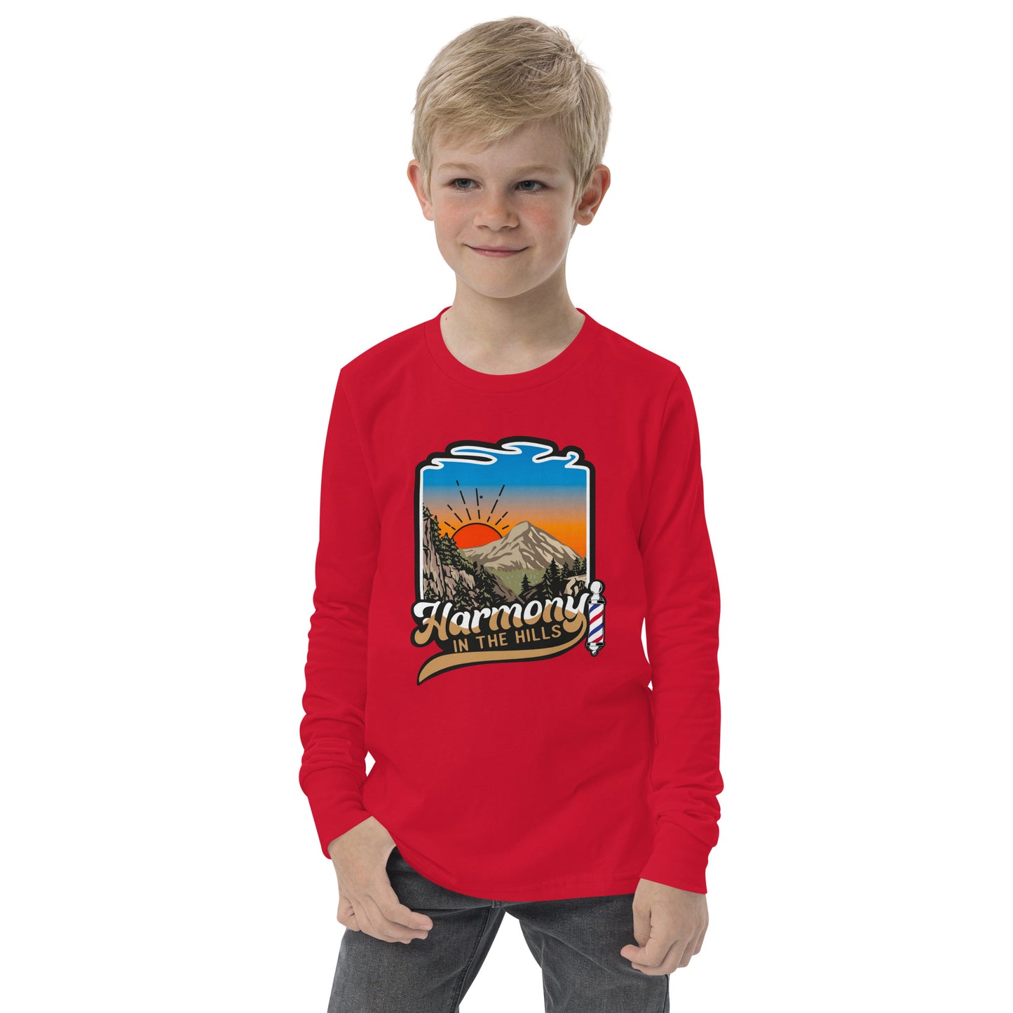 Harmony in the Hills - Printed Youth long sleeve tee