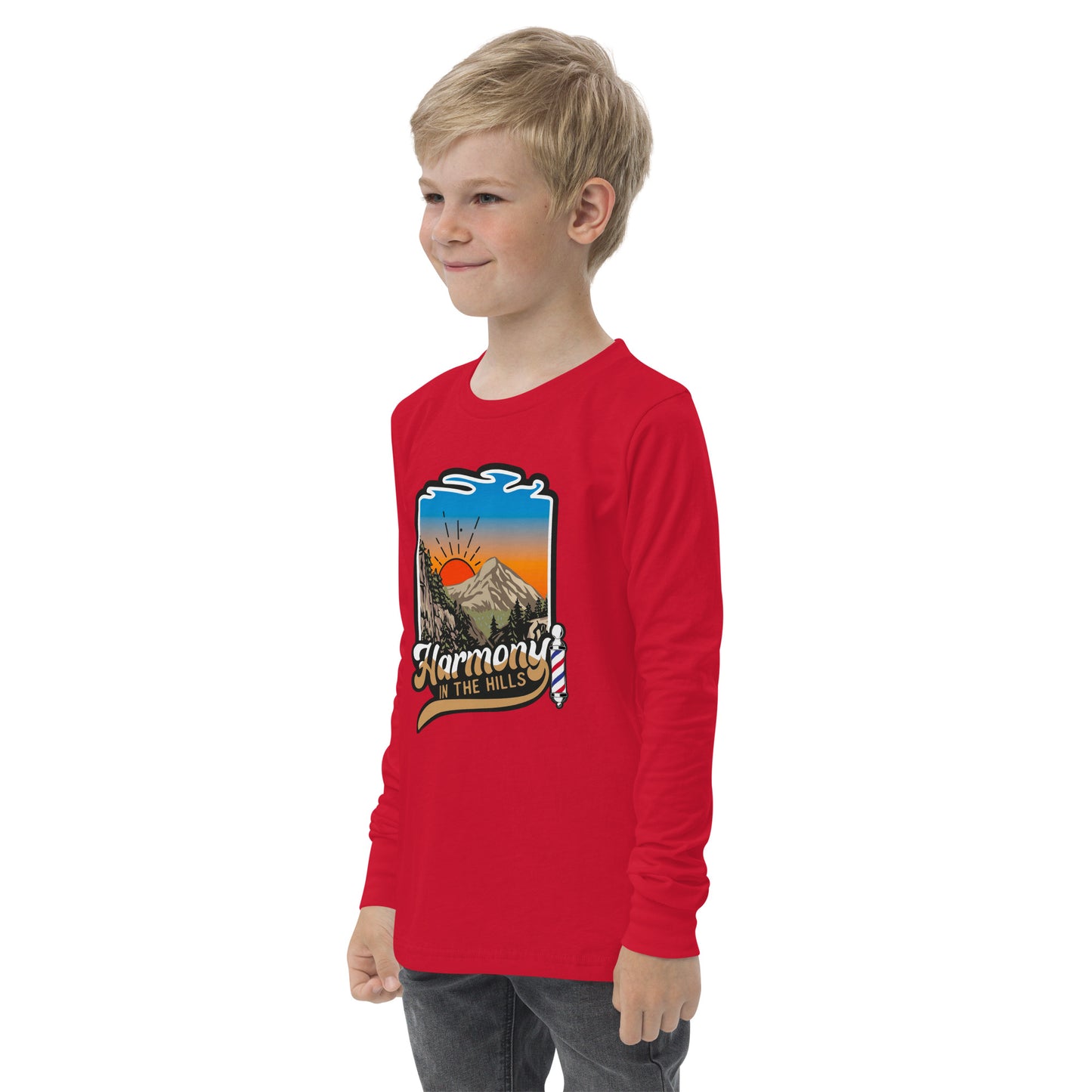 Harmony in the Hills - Printed Youth long sleeve tee