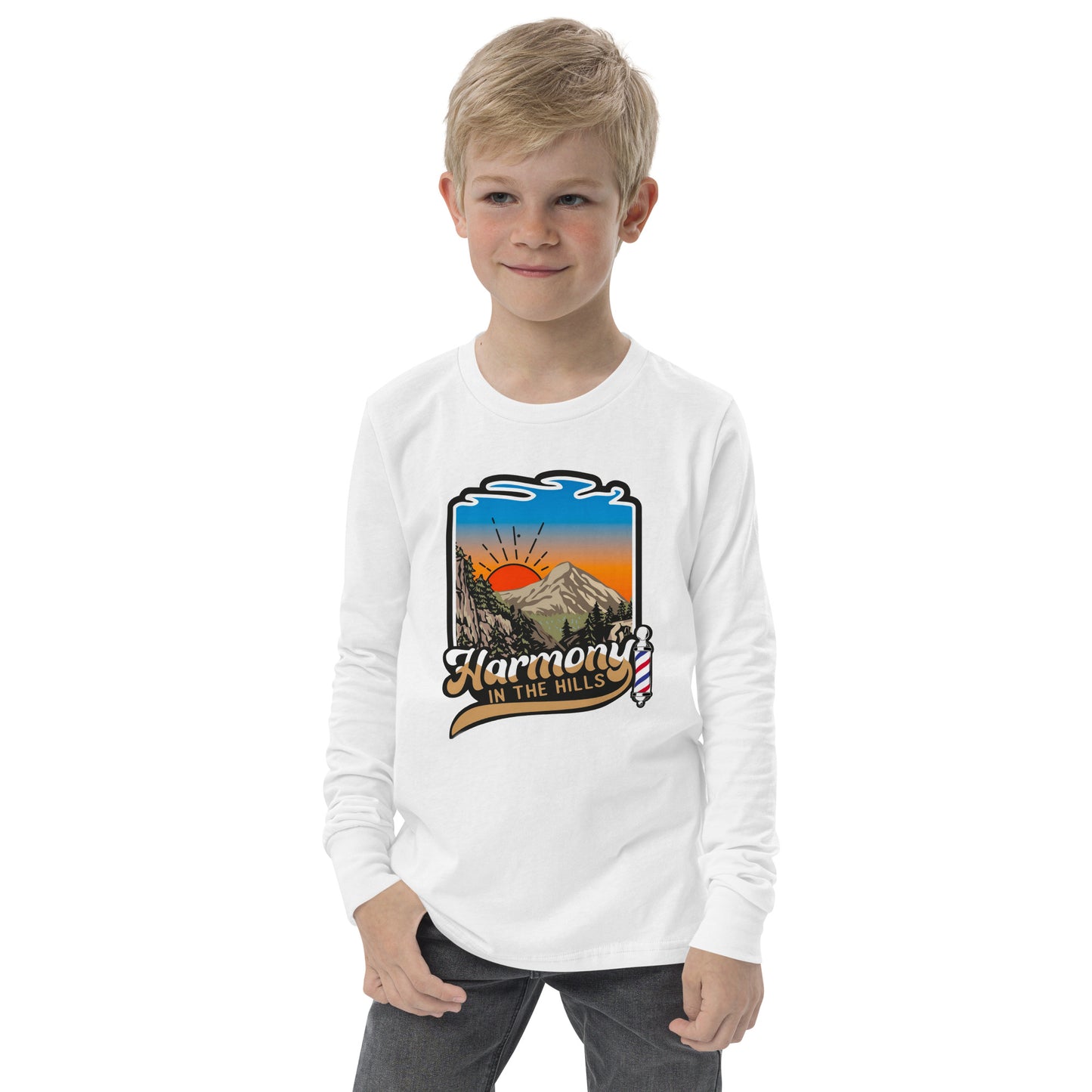 Harmony in the Hills - Printed Youth long sleeve tee