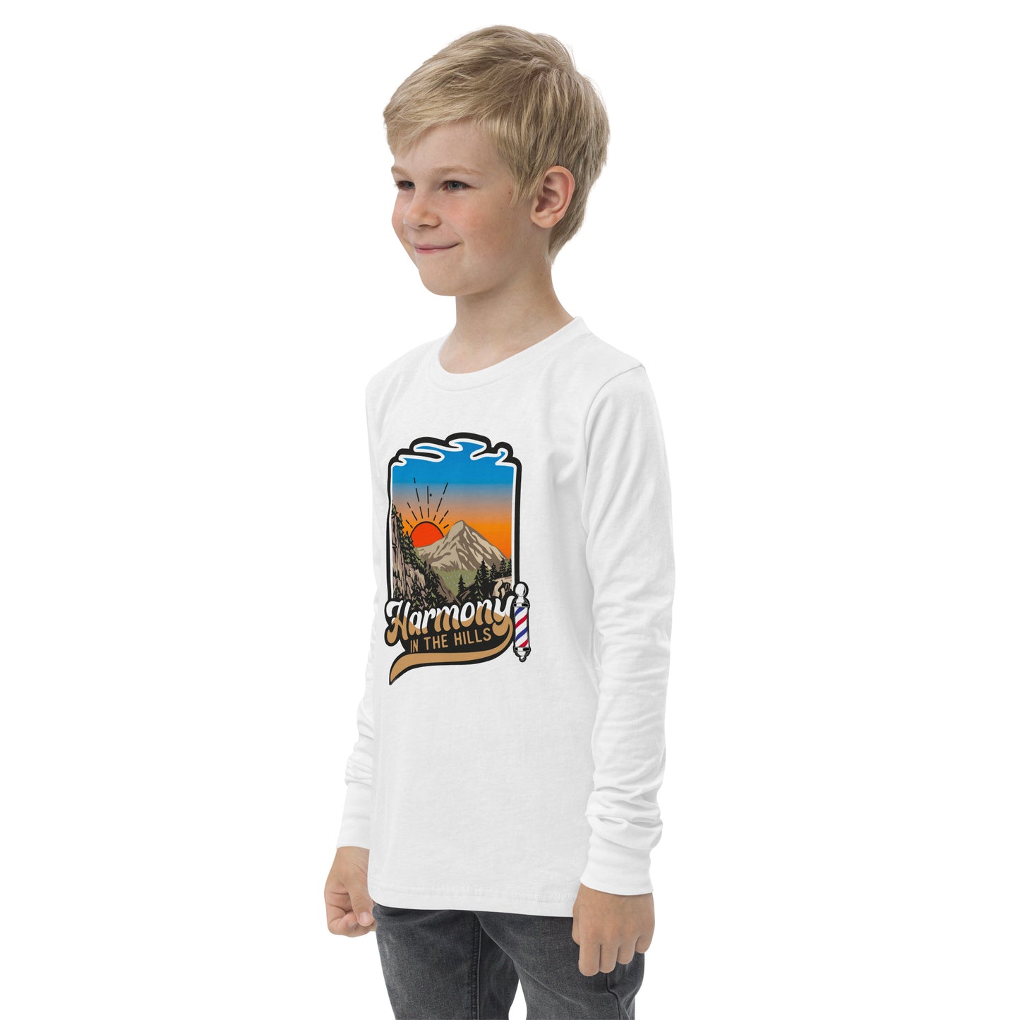 Harmony in the Hills - Printed Youth long sleeve tee