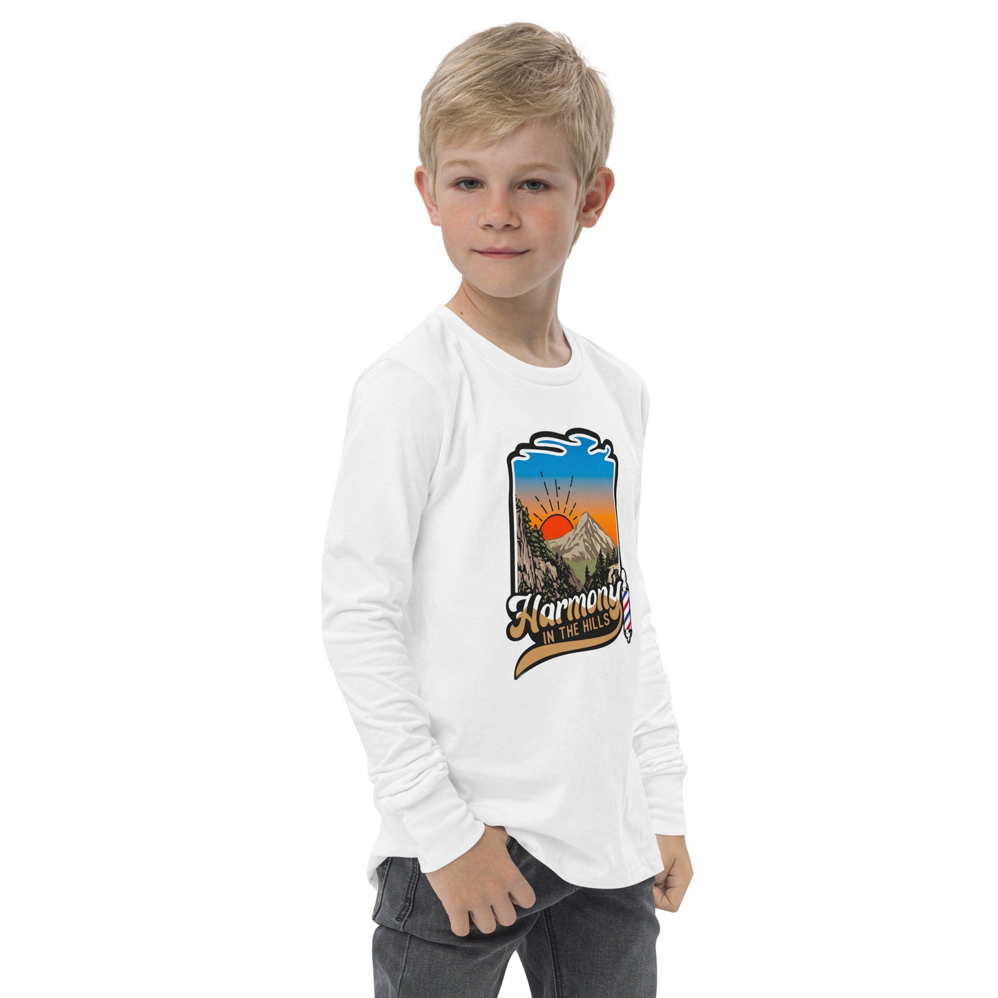 Harmony in the Hills - Printed Youth long sleeve tee