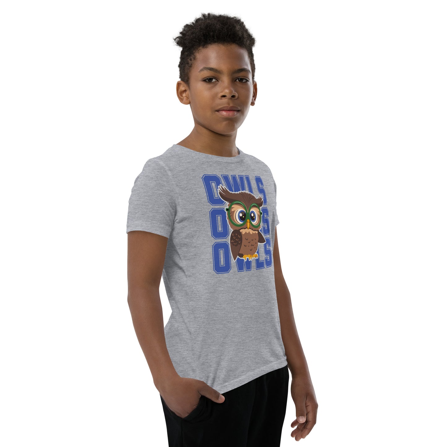 Audubon Owls - Unisex Youth Bella + Canvas Short Sleeve T-Shirt