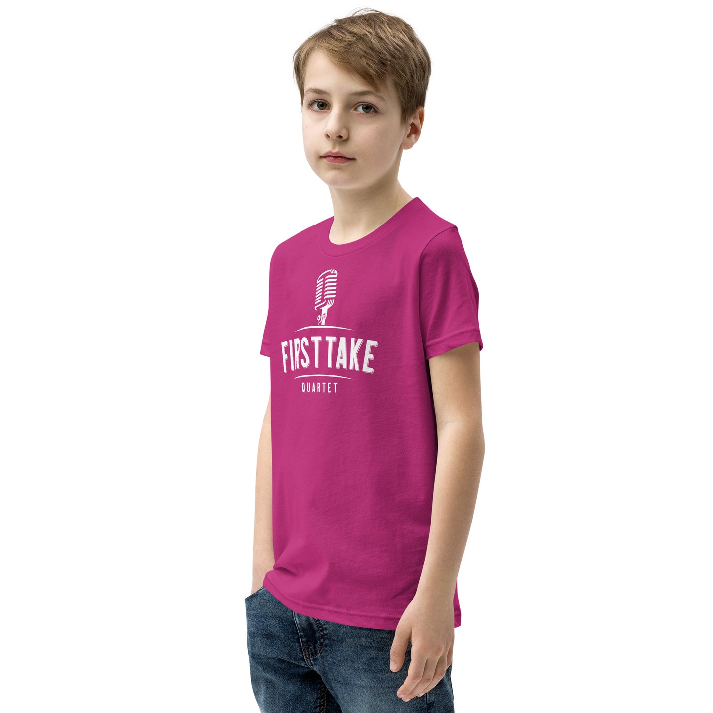 First Take - Printed Youth Short Sleeve T-Shirt