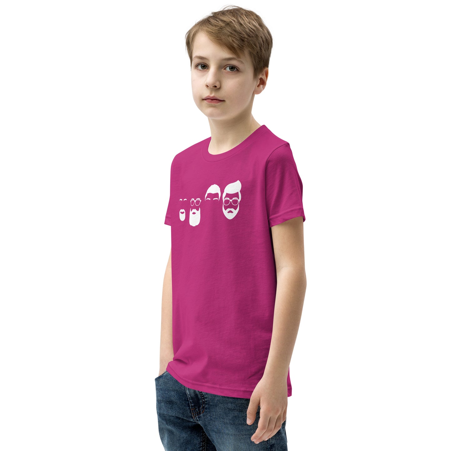 Four Fellers - Printed Youth Short Sleeve T-Shirt