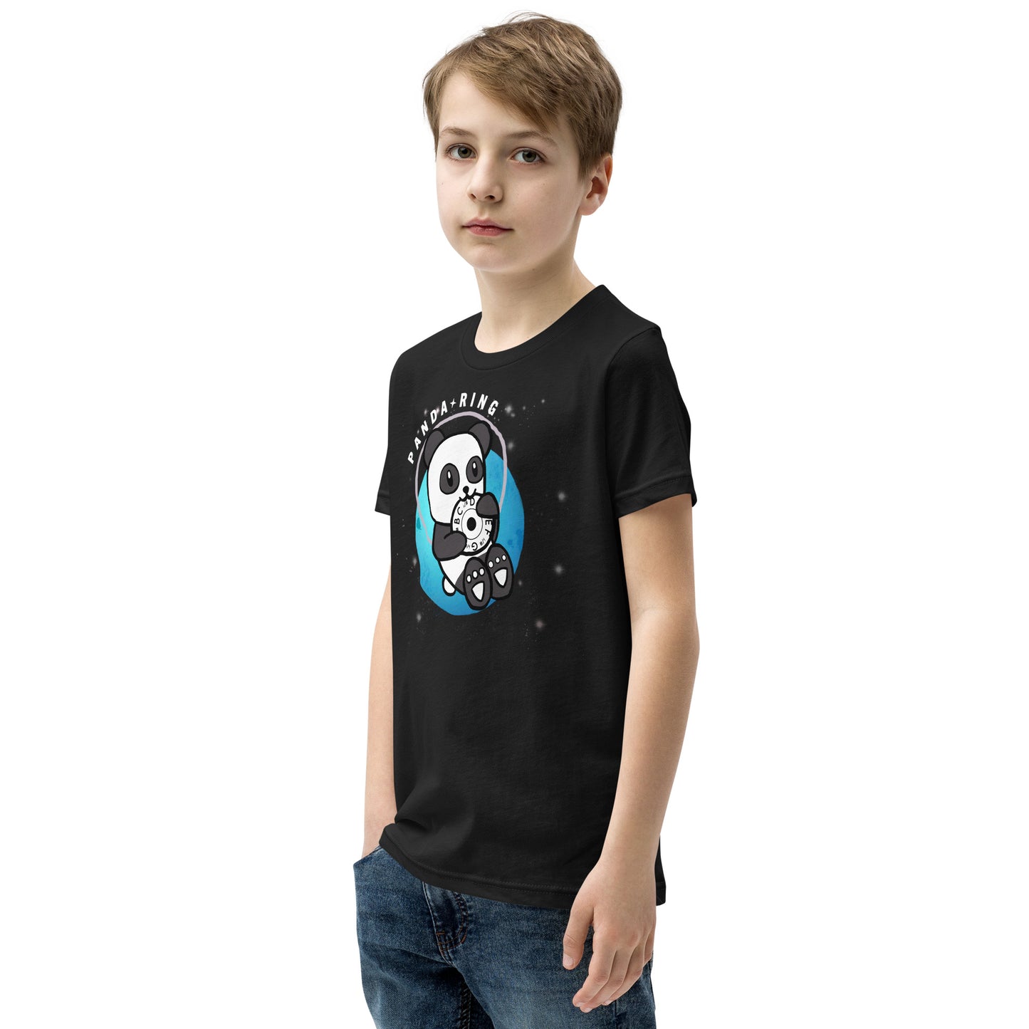 Panda ring - Youth Short Sleeve T-Shirt