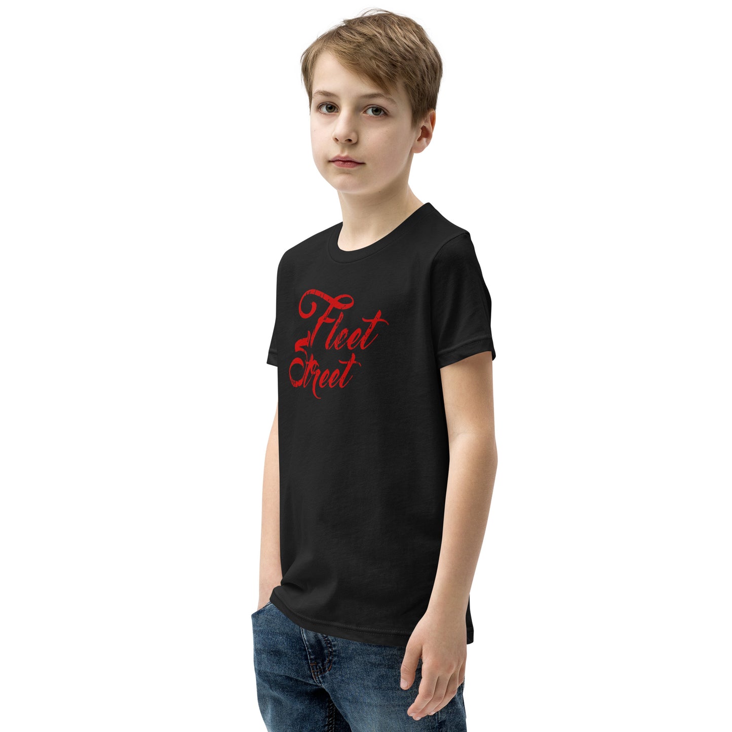 Fleet Street - Printed Youth Short Sleeve T-Shirt