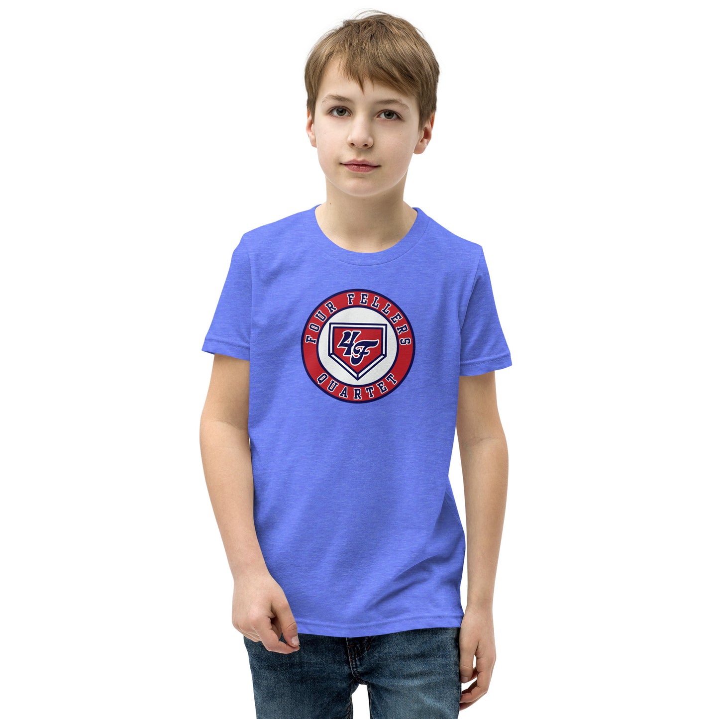 Four Fellers - Printed Youth Short Sleeve T-Shirt