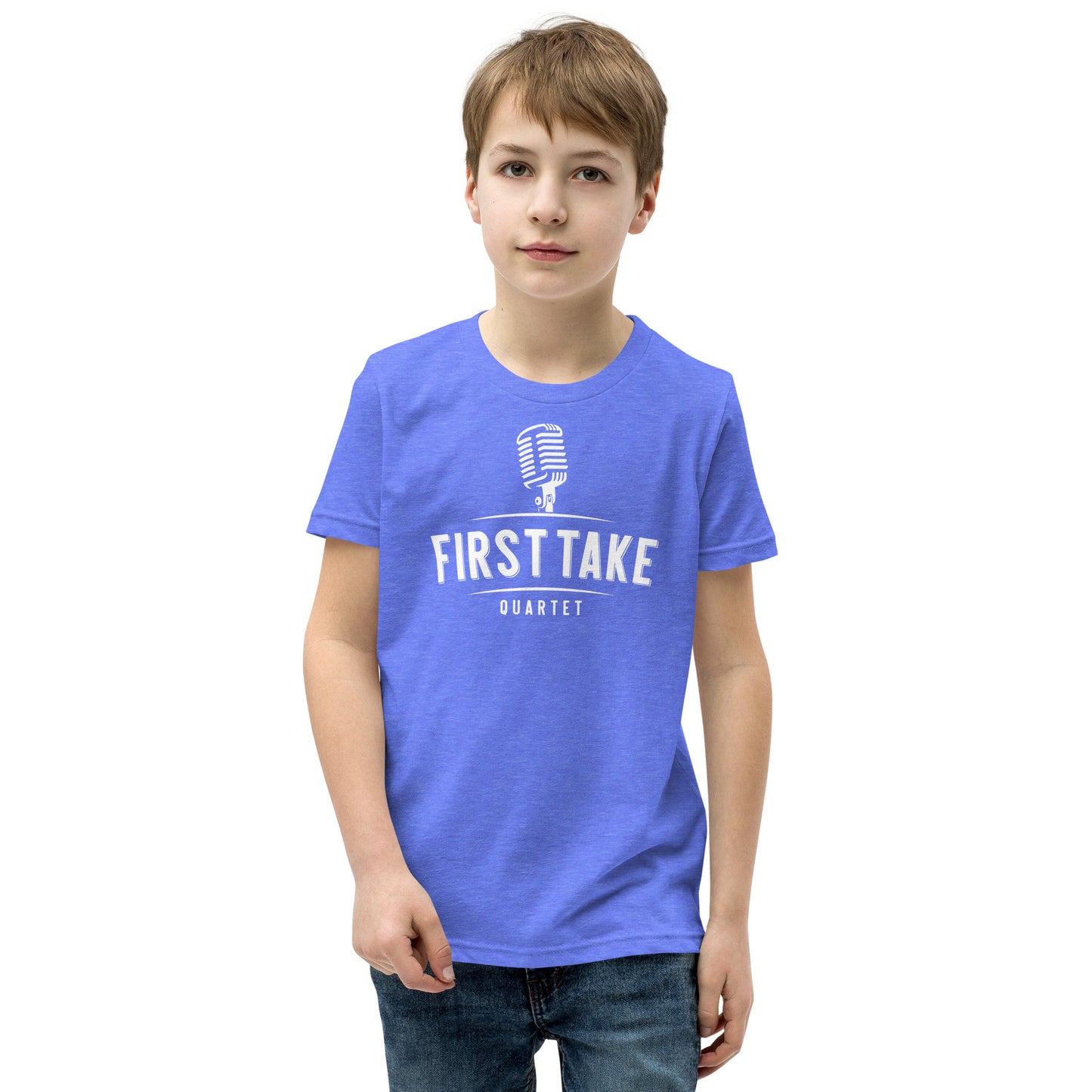 First Take - Printed Youth Short Sleeve T-Shirt