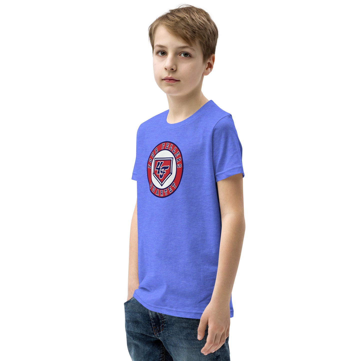 Four Fellers - Printed Youth Short Sleeve T-Shirt