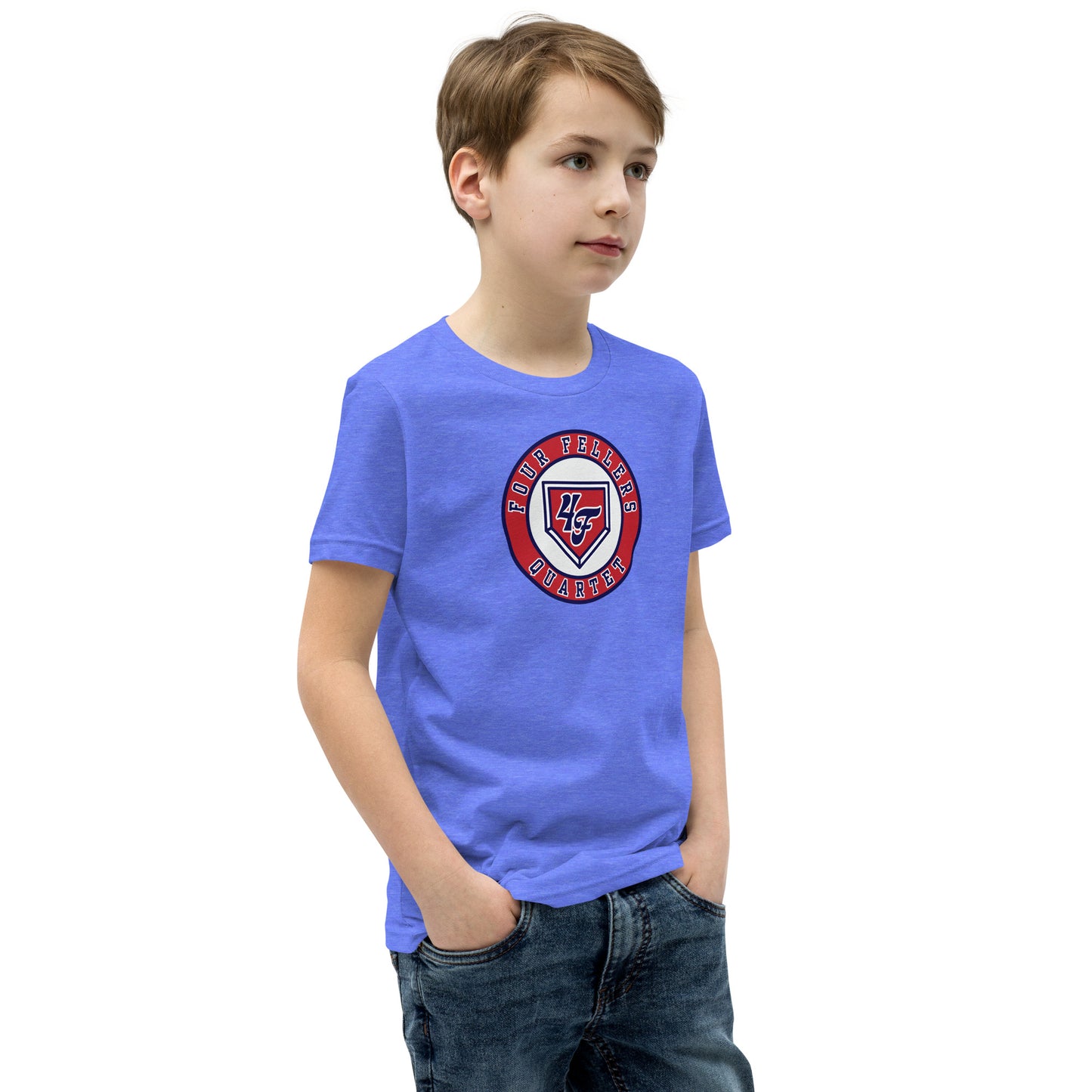 Four Fellers - Printed Youth Short Sleeve T-Shirt