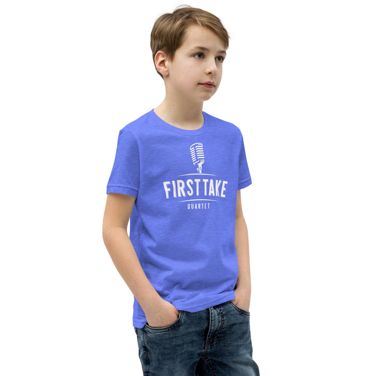 First Take - Printed Youth Short Sleeve T-Shirt