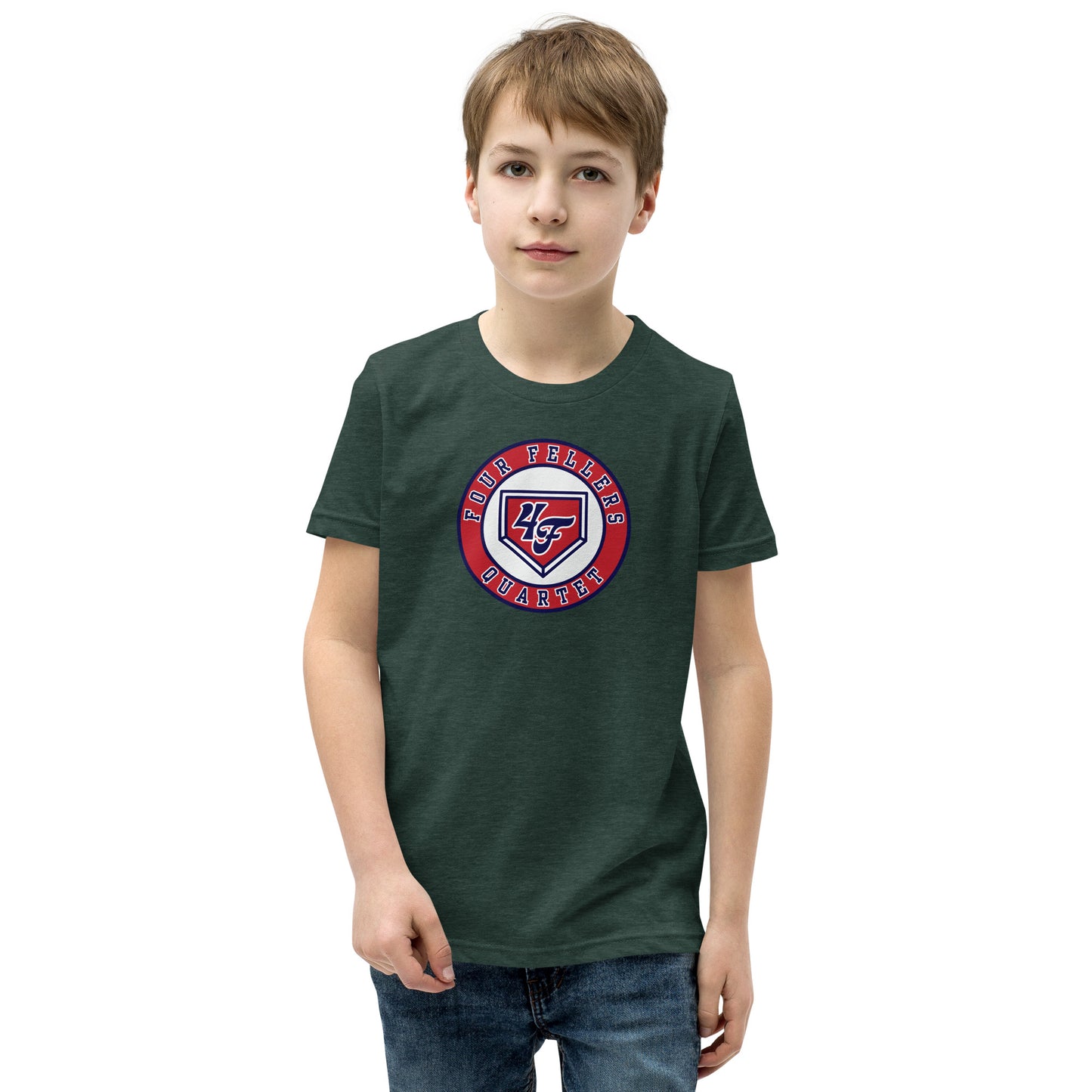 Four Fellers - Printed Youth Short Sleeve T-Shirt